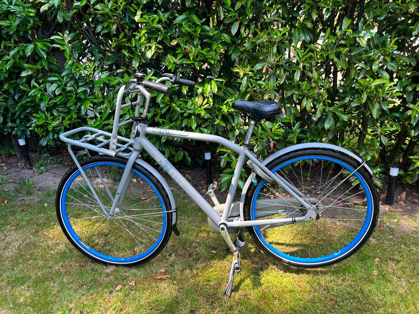 Gazelle stoere grijze jongens fiets, Ophalen, Terugtraprem, Heren, Overige typen