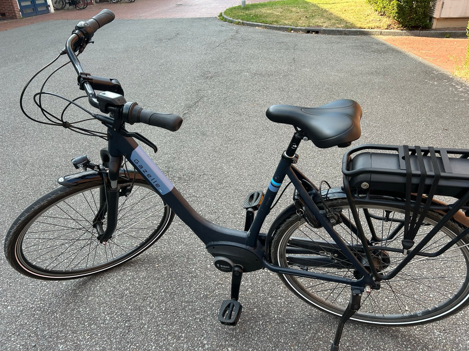Gazelle Paris C7 HMB E-bike, 2 jr oud, weinig gereden, Ophalen, Gebruikt, 50 km per accu of meer, 55 tot 59 cm