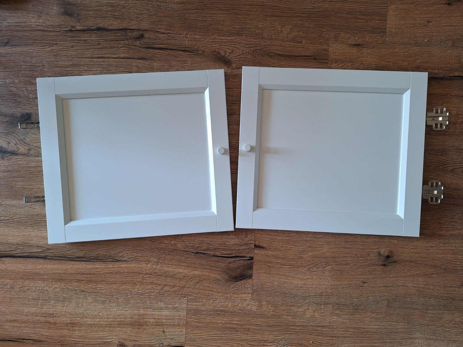 Set van 2 IKEA Oxberg deurtjes wit 40x35 cm, Ophalen, Minder dan 50 cm, Zo goed als nieuw, Minder dan 25 cm