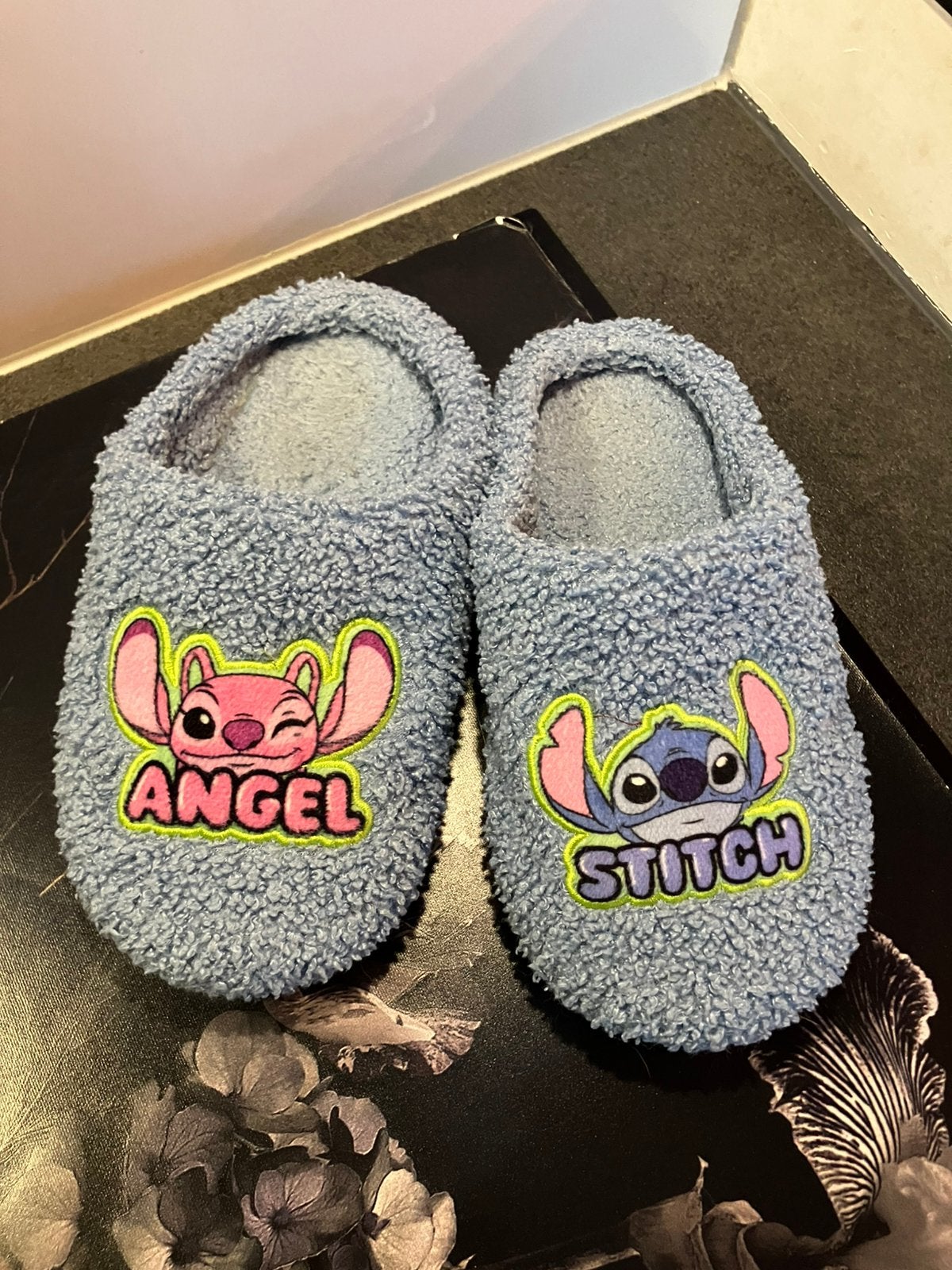 Stitch en Angel pantoffels, Ophalen of Verzenden, Overige figuren, Gebruikt, Kleding of Textiel