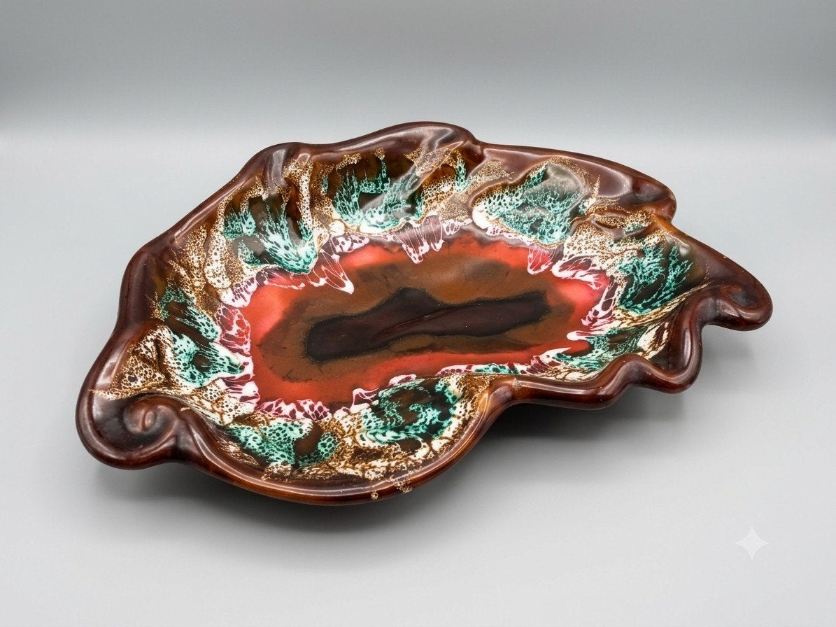 Fat Lava Schaal Vallauris Jaren 70, Antiek en Kunst, Ophalen of Verzenden