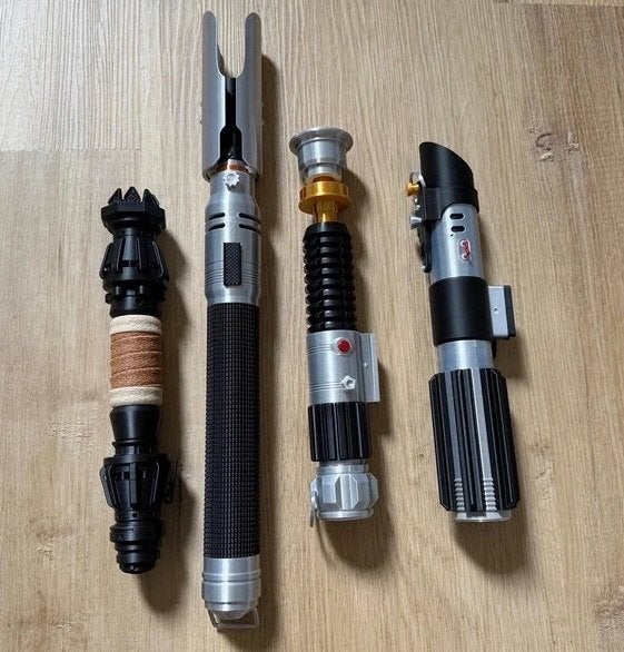 Star Wars Lightsabers, Ophalen of Verzenden, Gebruikt, Replica