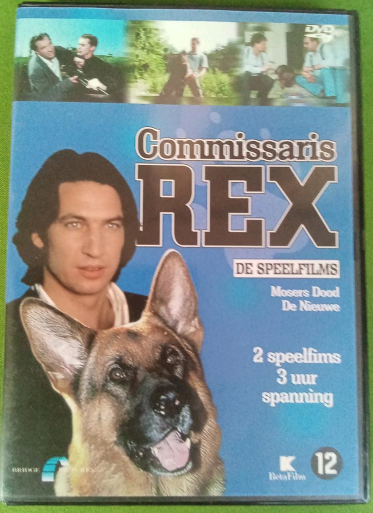 Commissaris Rex - De Speelfilms Mosers Dood' en
'De Nieuwe', Vanaf 12 jaar, Ophalen of Verzenden, Zo goed als nieuw
