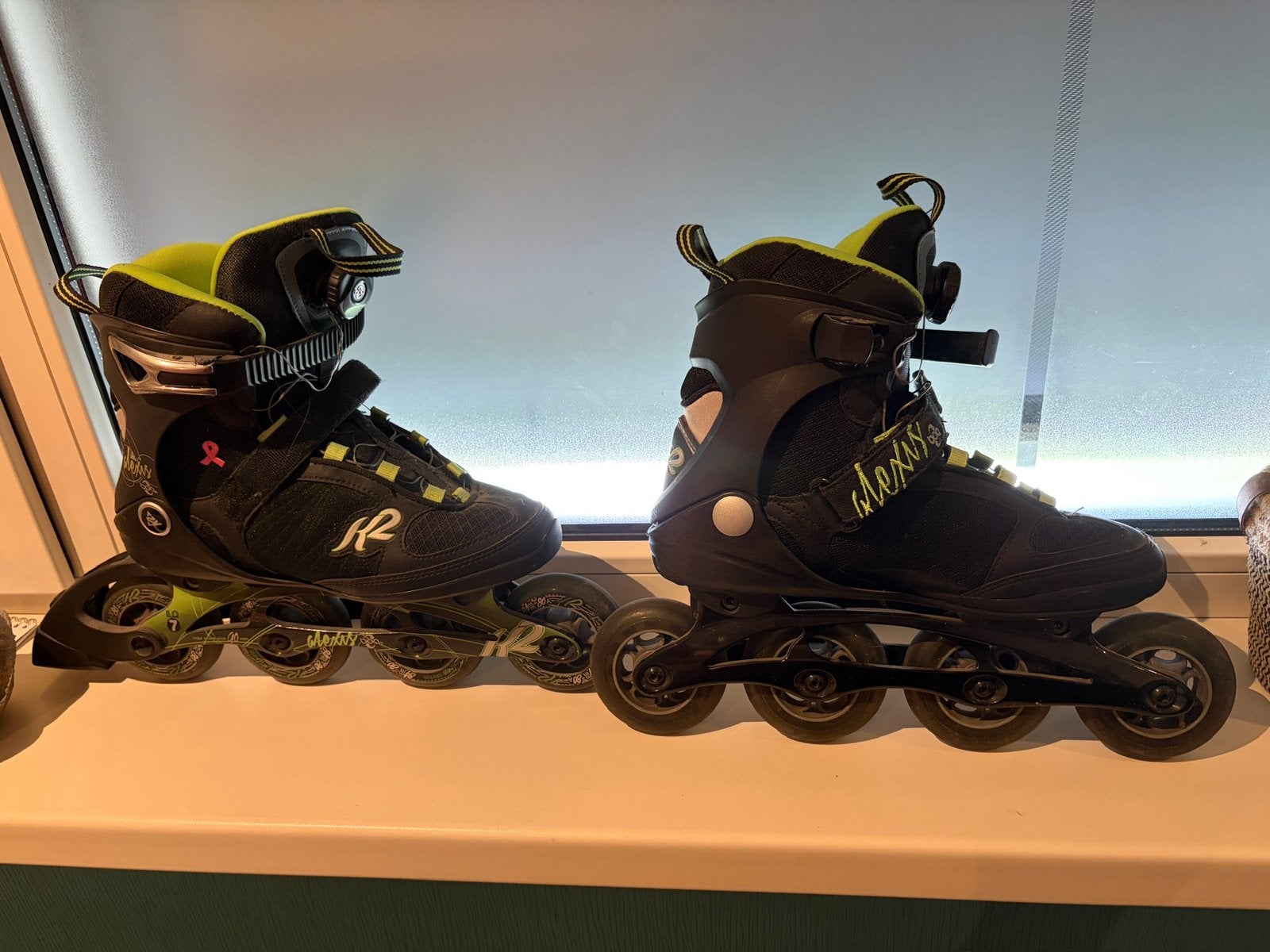 K2 skeelers, Sport en Fitness, Skeelers, K2, Verstelbaar, Ophalen of Verzenden, Zo goed als nieuw