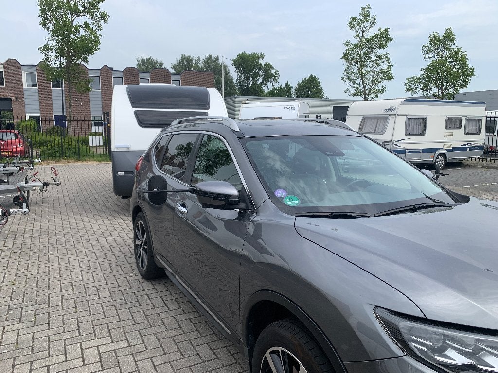 EMUK Caravanspiegels Nissan X-Trail (2017 - 2022), Ophalen, Zo goed als nieuw