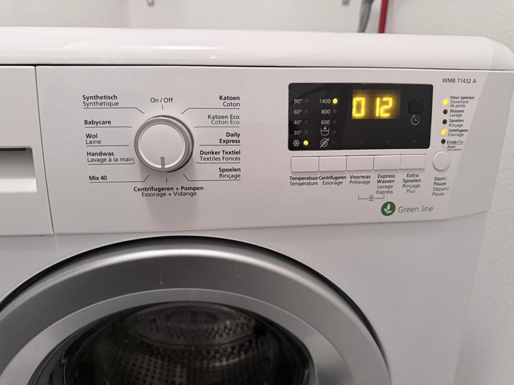 Beko wasmachine mag meteen weg, Witgoed en Apparatuur, Wasmachines, Ophalen, Gebruikt, Voorlader, Wolwasprogramma