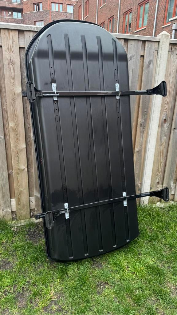 Complete set dakkoffer 500L  en dakdragers set incl garantie, Ophalen, Zo goed als nieuw
