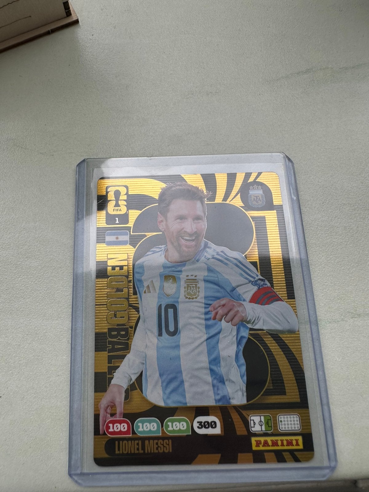 Adrenalyn XL: Golden Baller Messi & Haaland, Verzamelen, Ophalen of Verzenden, Nieuw, Buitenlandse clubs, Shirt