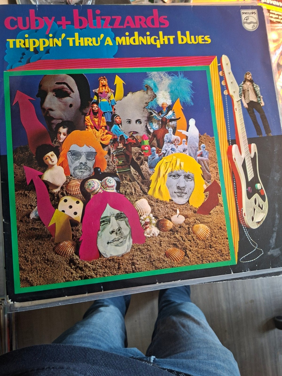 Cuby + Blizzards - Trippin' Thru' A Midnight Blues 1968 LP, Gebruikt, Originele persing, Ophalen of Verzenden, 12 inch
