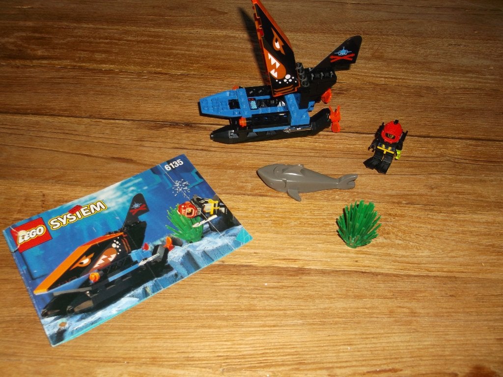 lego 6135 Spy Shark, Gebruikt, Lego, Ophalen of Verzenden, Compleet
