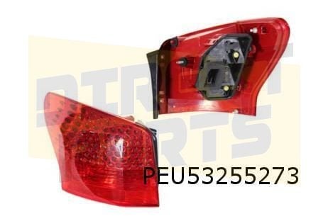 Peugeot 407 Sedan / SW (9/08-) achterlicht Links OES! 6350FR, Auto-onderdelen, -, Verzenden, -, Nieuw