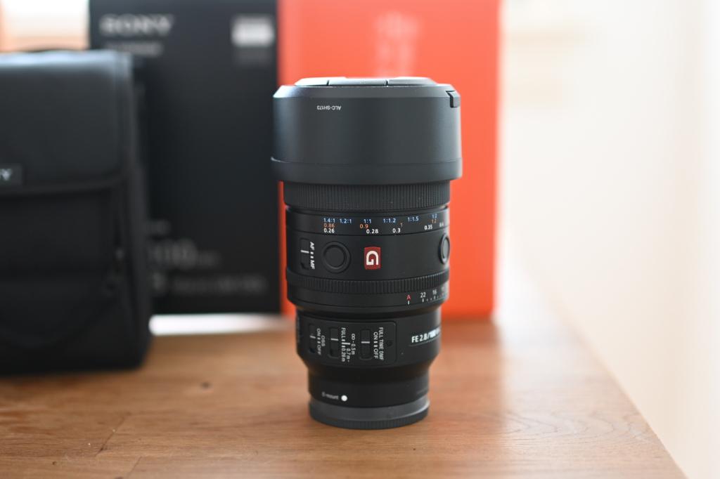 Sony FE 100 mm F2.8 Macro GM OSS, Verzenden, Zo goed als nieuw, Macrolens