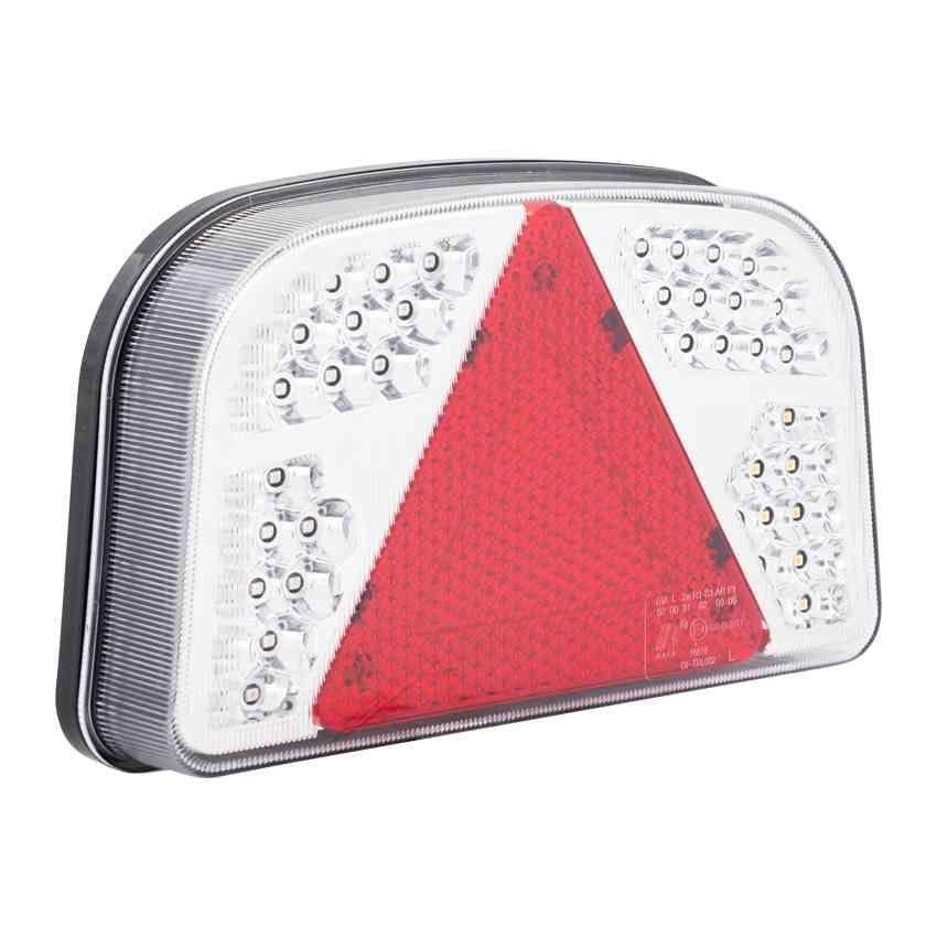 Achterlicht 56 led driehoek links *, Verzenden