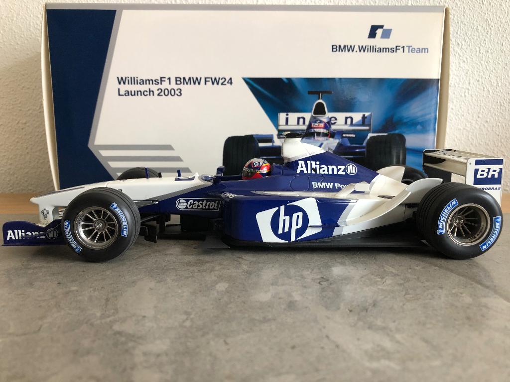 Mdl.1021 FW24 Williams-BMW J.P. Montoya (Launch-car 2003), Ophalen of Verzenden, Nieuw, Formule 1