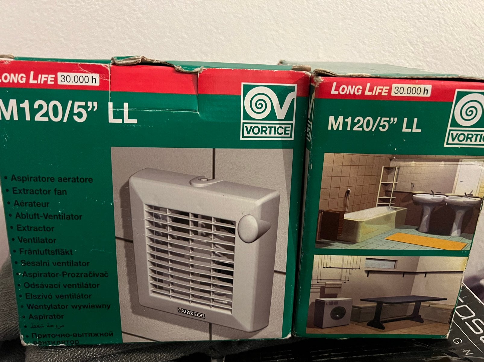 Ventilator ( nieuw in de verpakking), Doe-het-zelf en Verbouw, Ventilatie en Afzuiging, Ophalen, Nieuw, Ventilator