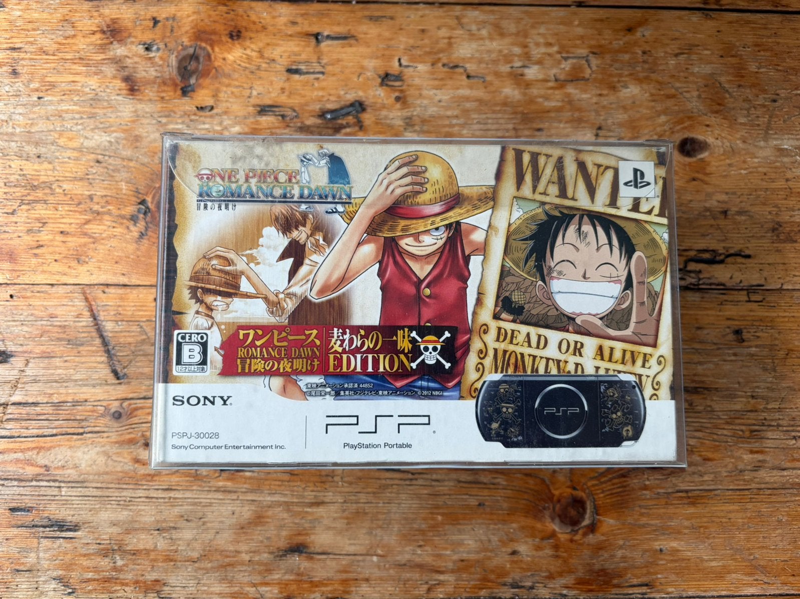 PlayStation Portable PSP 3000 One Piece Romance Dawn Edition, Ophalen of Verzenden, Gebruikt, Met games, PSP 3000