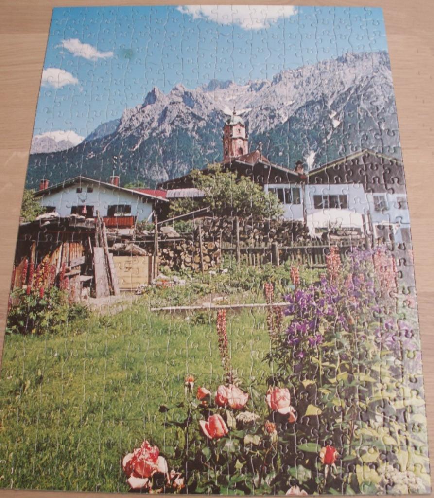 Oude Puzzel 500 stukjes Mittenwald Bayern, Ophalen of Verzenden, 500 t/m 1500 stukjes, Zo goed als nieuw