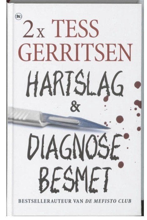 2 x Tess Gerritsen: Hartslag & diagnose besmet, Ophalen of Verzenden, Zo goed als nieuw, Amerika