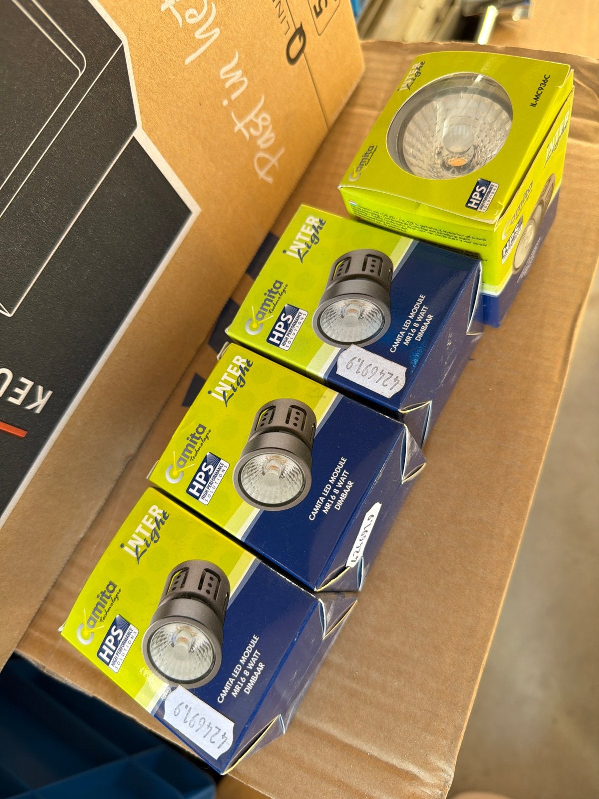 Camita Interlight LED Module MR16 8 Watt Dimbaar, Led-lamp, Dimbaar, Nieuw, GU5.3