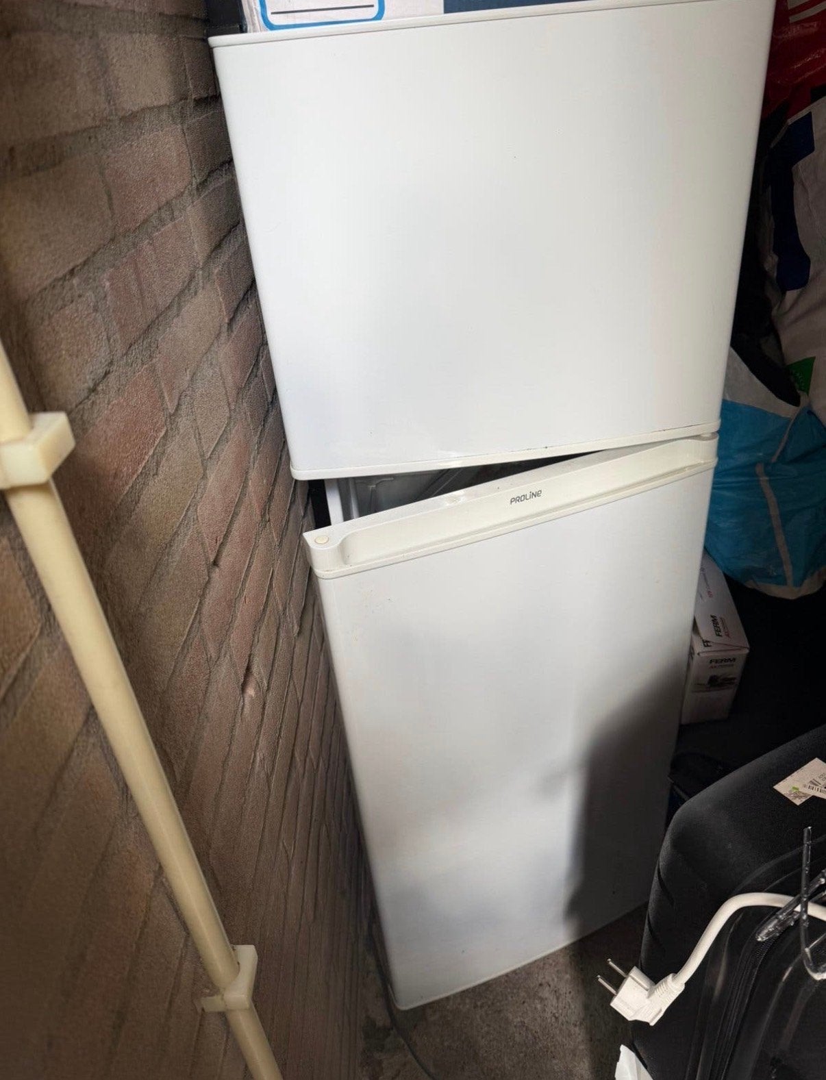 Proline Koelkast met vriesvak - Werkt uitstekend!, Witgoed en Apparatuur, Koelkasten en IJskasten, Gebruikt, 75 tot 100 liter