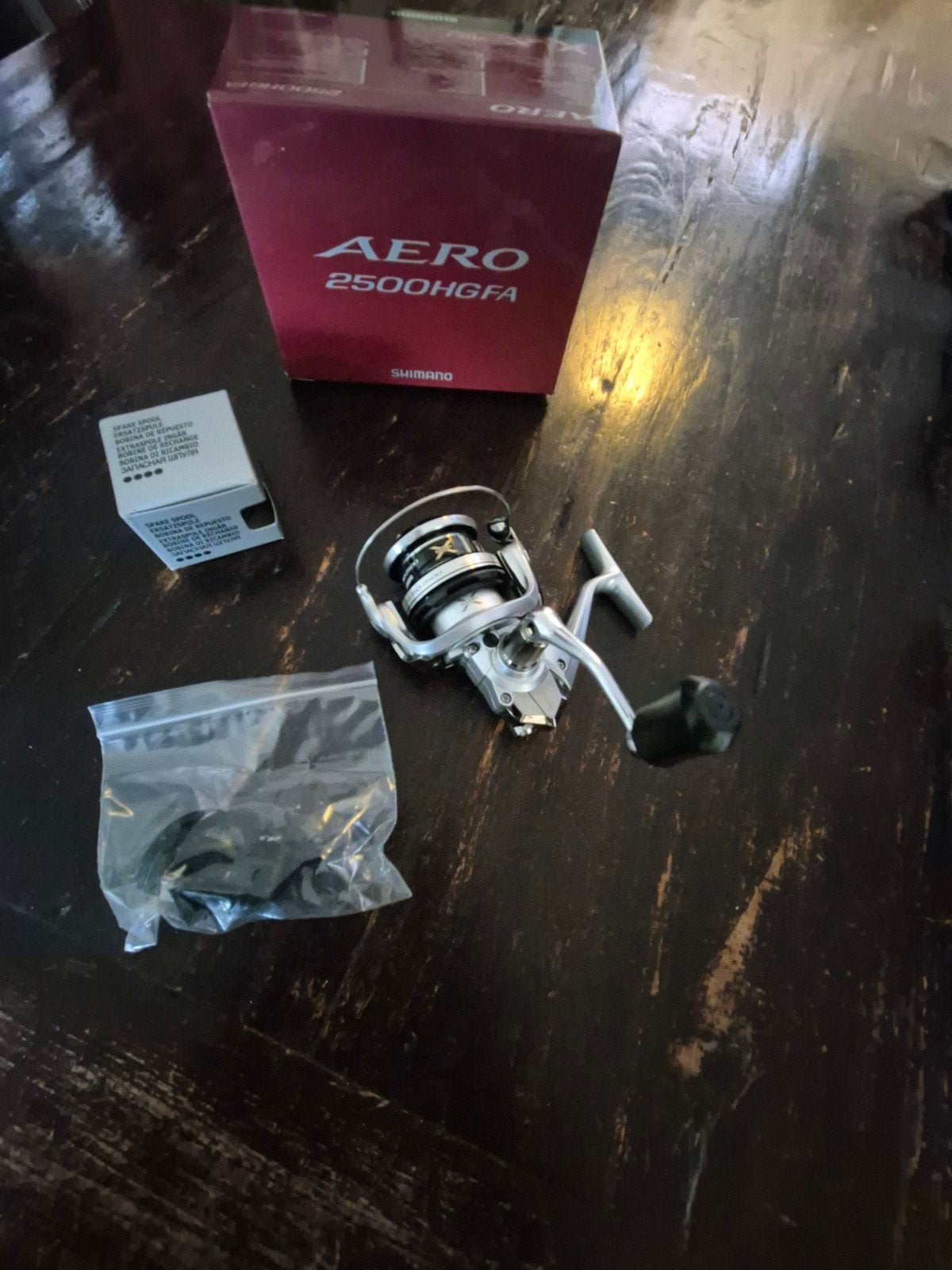 Shimano Aero 2500 HGFA. Nieuw!, Nieuw, Ophalen of Verzenden, 2500 HGFA, Aero