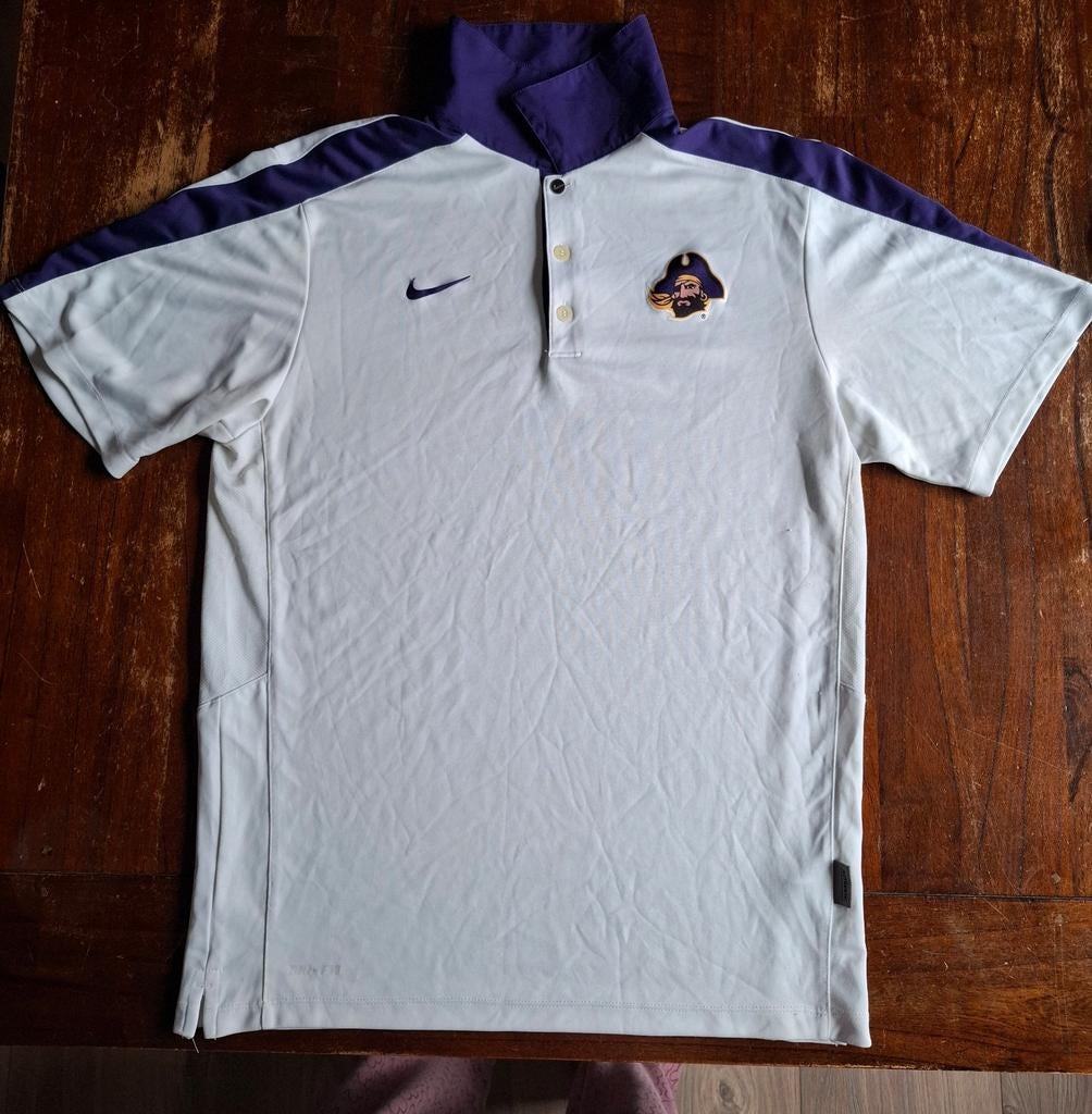 Nike shirt met logo - Wit/Paars, Wit, Nike, Ophalen of Verzenden, Gedragen