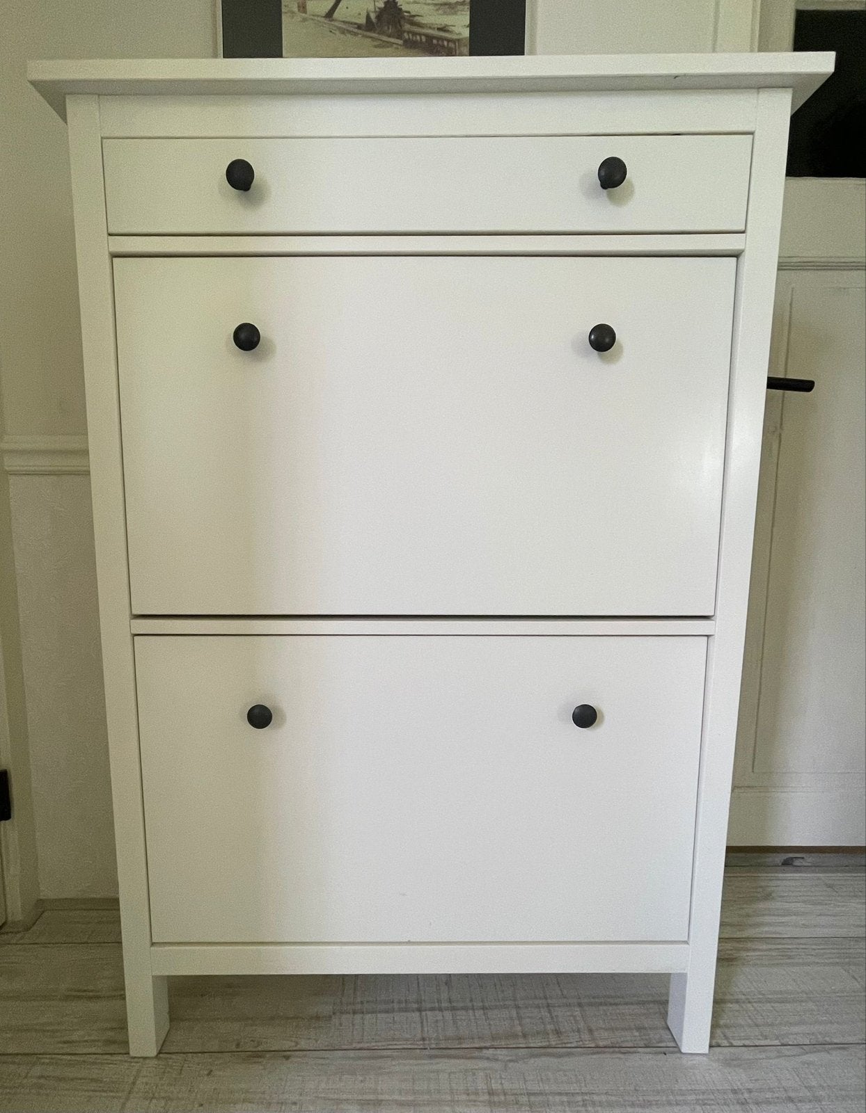 IKEA Hemnes schoenenkast met lades, wit, Ophalen, Gebruikt