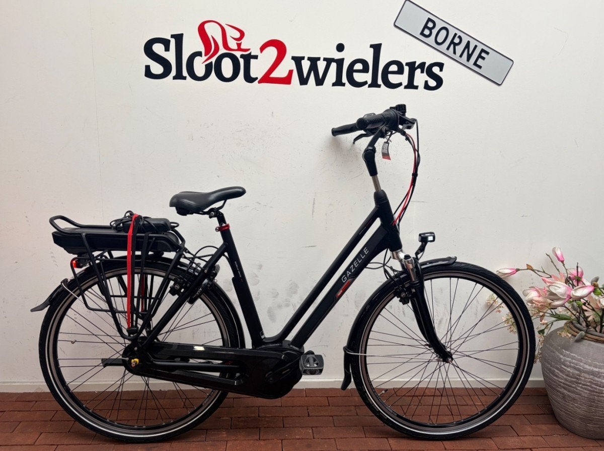 Gazelle Vento C7 HMB Dames Matt zwart 58 57cm, Fietsen en Brommers, Ophalen, Gebruikt, -, -