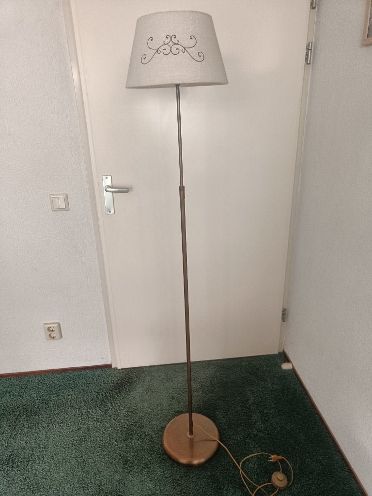 Te koop staande lamp, Ophalen, Zo goed als nieuw, Metaal, 150 tot 200 cm