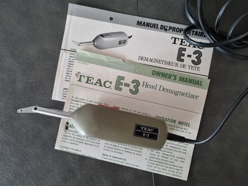 Teac Head Demagnetizer E-3, Ophalen of Verzenden, Bandrecorder