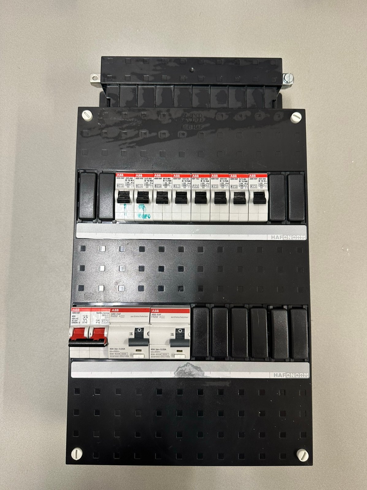 ABB groepenkast 1-fase met 8 groepen, Ophalen of Verzenden, Zo goed als nieuw, Abb, Abb