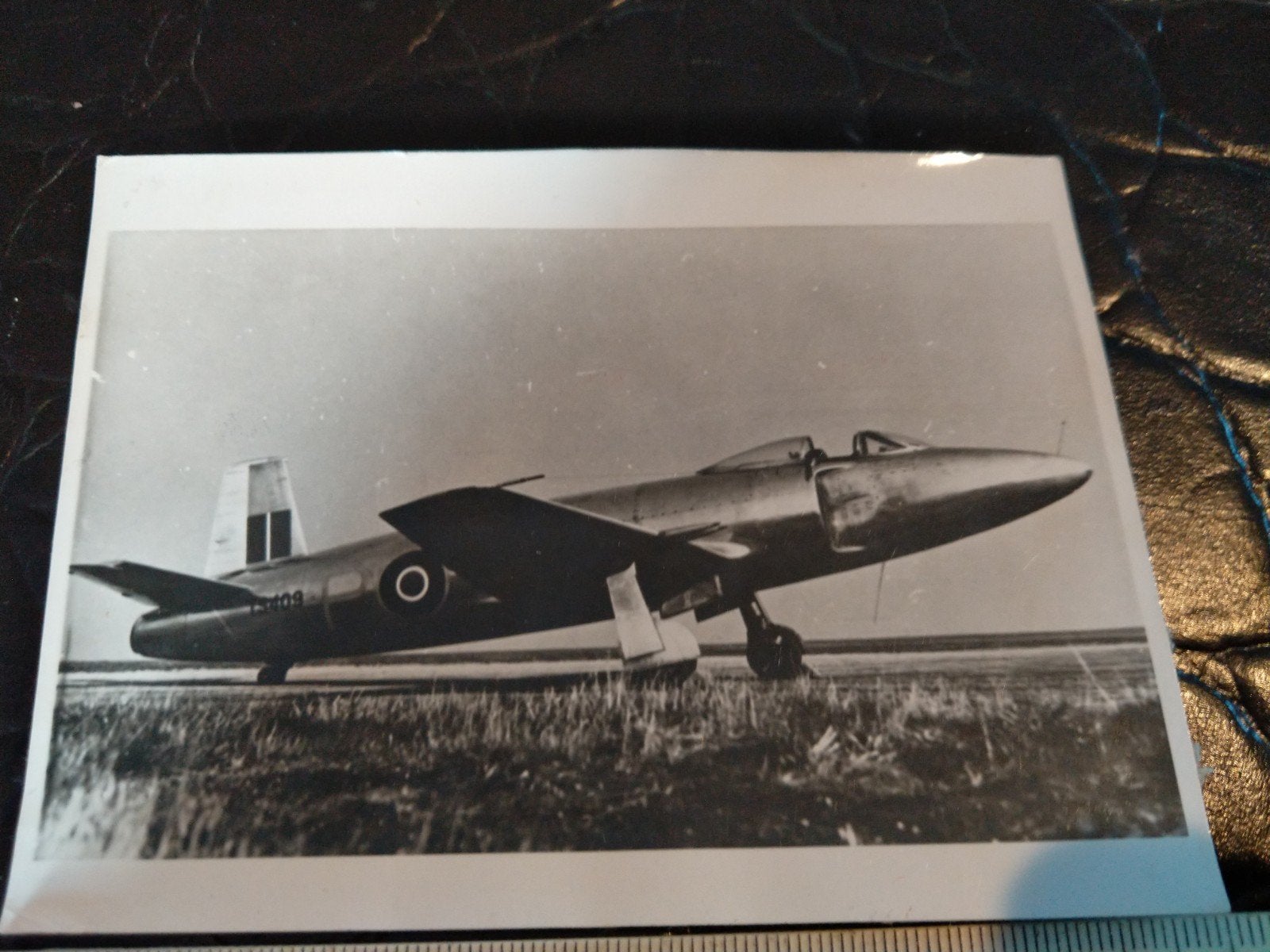 Zeldzame foto Vickers Supermarine Attacker straaljager, Ophalen of Verzenden, Gebruikt