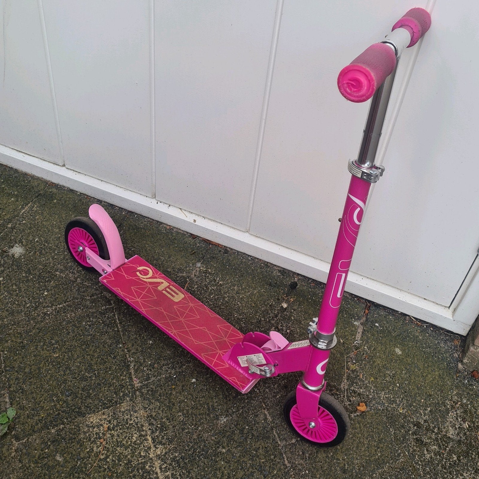 Evo Inline Step Roze 125 mm - Kinderstep, Ophalen, Gebruikt, Overige typen