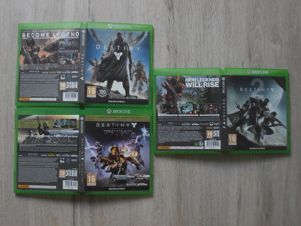 3x Destiny, Avontuur en Actie, 1 speler, Ophalen of Verzenden, Zo goed als nieuw