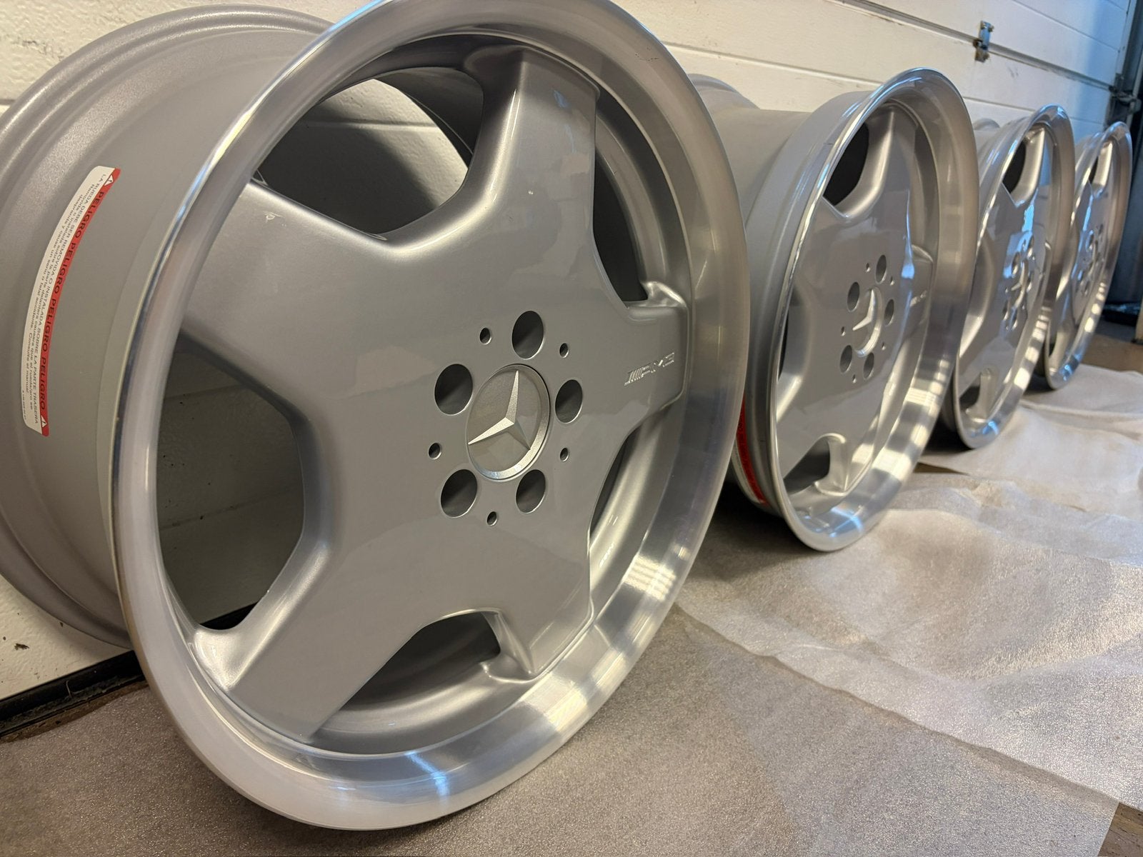 AMG monoblock velgen ORIGINEEL! 18 inch W124 W220 mercedes, Ophalen, 18 inch, Velg(en), Nieuw