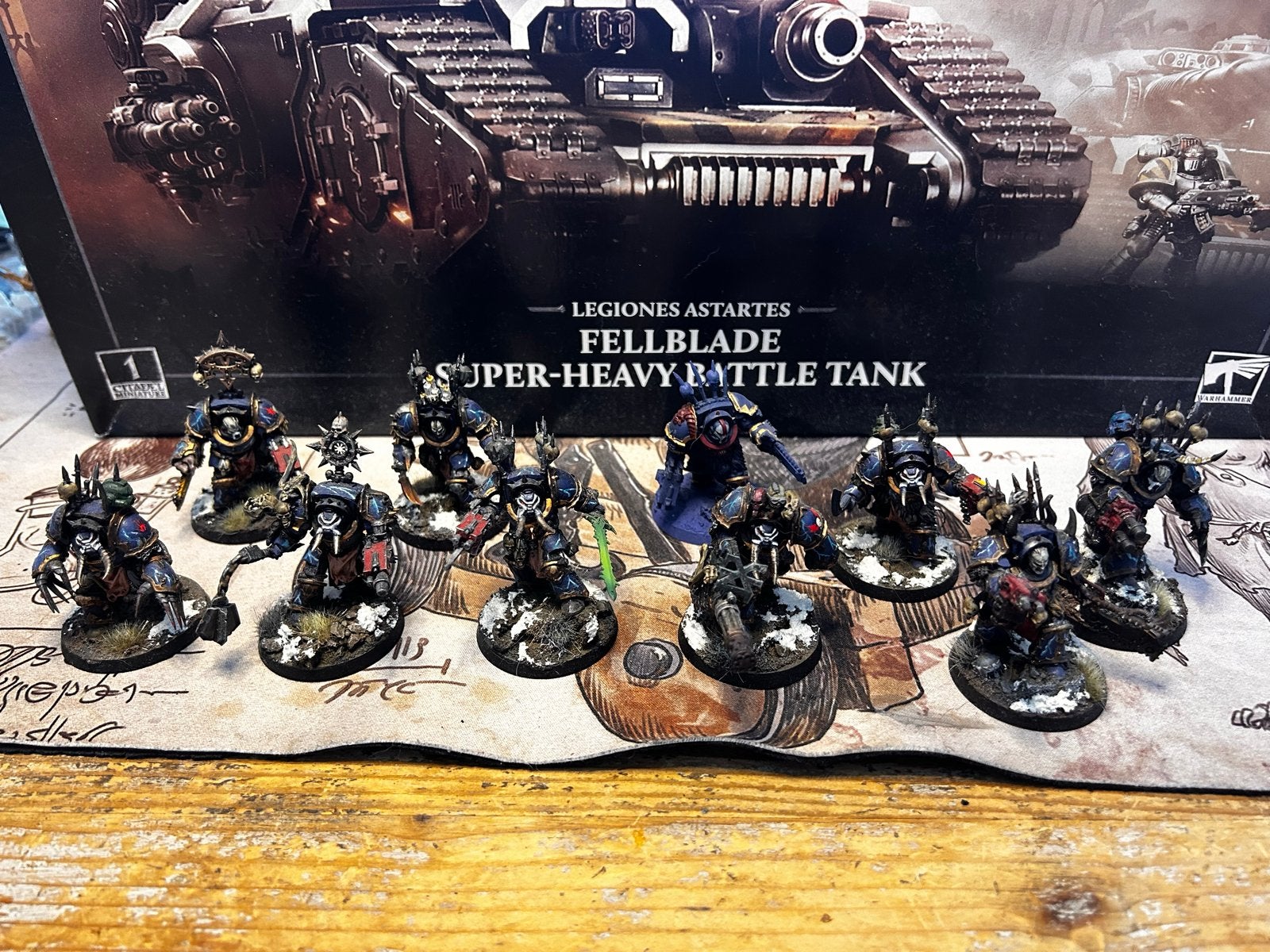 Warhammer 40K Chaos Terminators - 2 squads (10 stuks), Gebruikt, Figuurtje(s), Ophalen of Verzenden, Warhammer 40000
