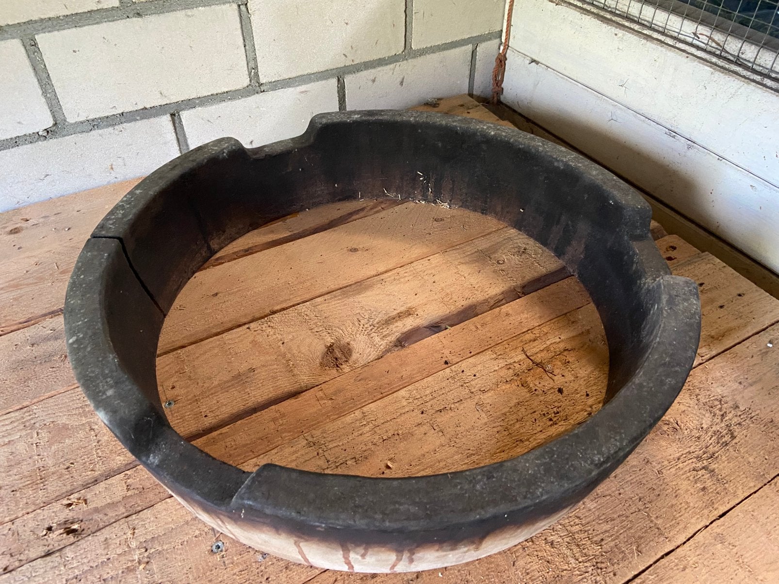 Vuurring kamado, Tuin en Terras, Houtskoolbarbecues, Ophalen, Gebruikt