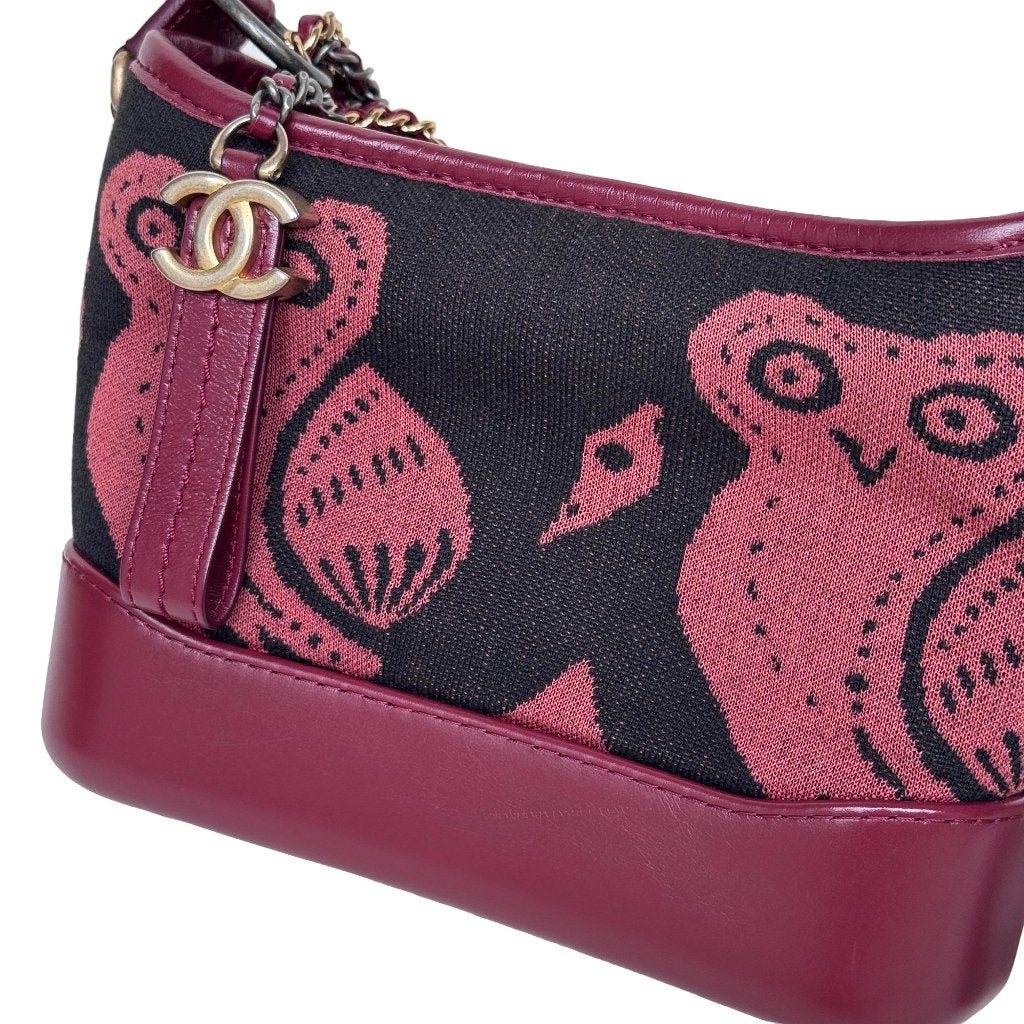 Chanel gabrielle cruise 2018 crossbody rood uil tas bag image 2