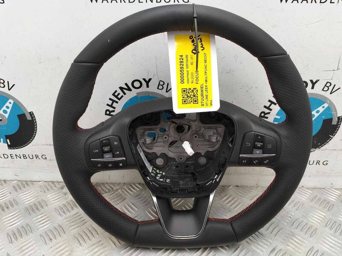 FORD FOCUS ST LINE STUURWIEL JX7J3600GC3GRX, 34265036D 2020, Ophalen of Verzenden, Gebruikt, ARN erkend