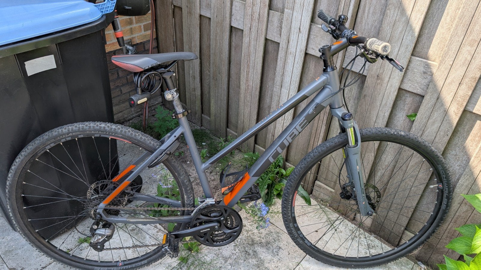 Cube Curve Pro Damesfiets - Maat 50 - Gebruikt, Fietsen en Brommers, 28 inch, Gebruikt, Schijfrem, Ophalen