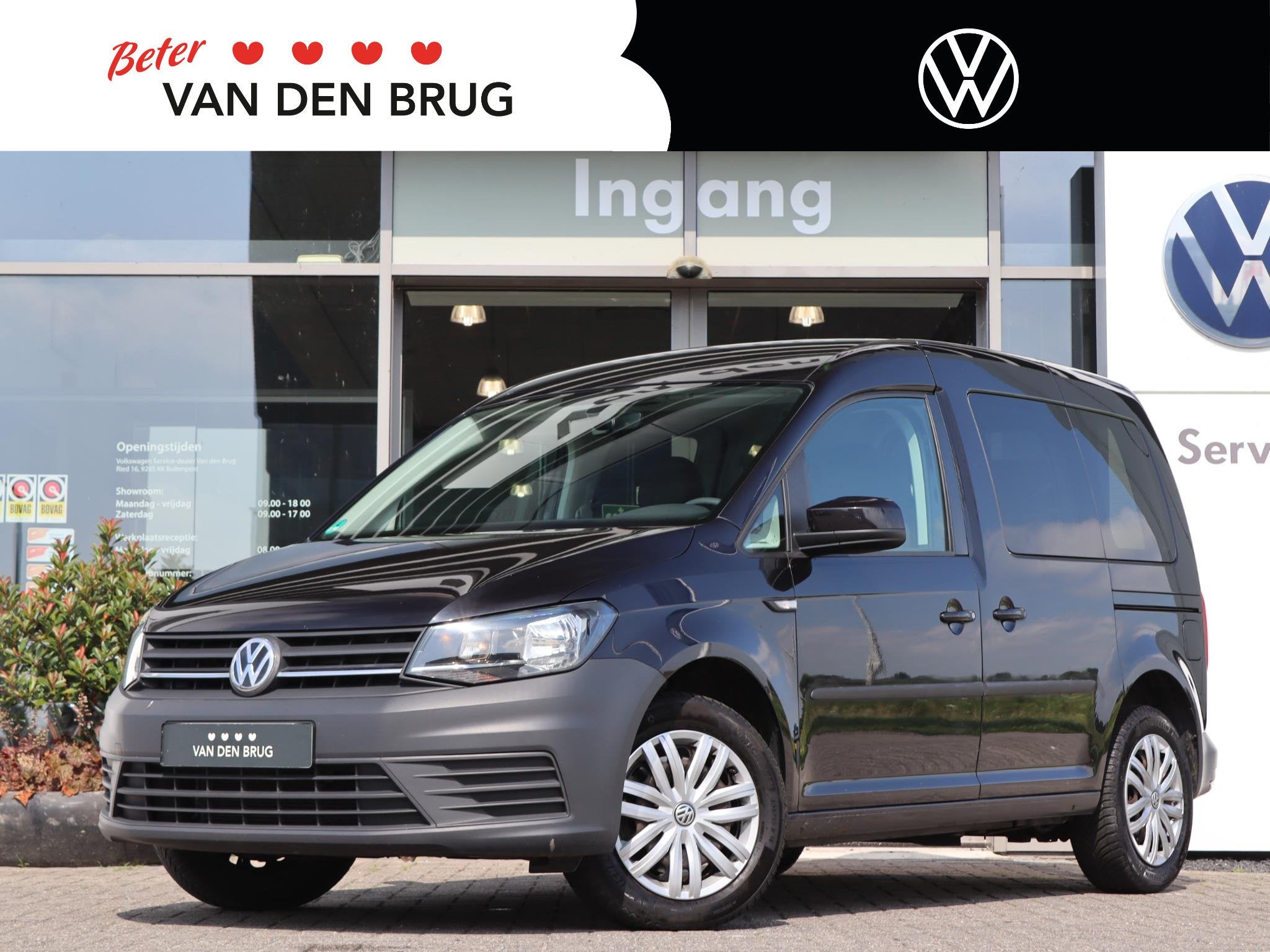 Volkswagen Caddy 1.4 TSI 125 pk Trendline 5P | Navigatie | A, Auto's, Voorwielaandrijving, Gebruikt, 4 cilinders, Electronic Stability Program (ESP)