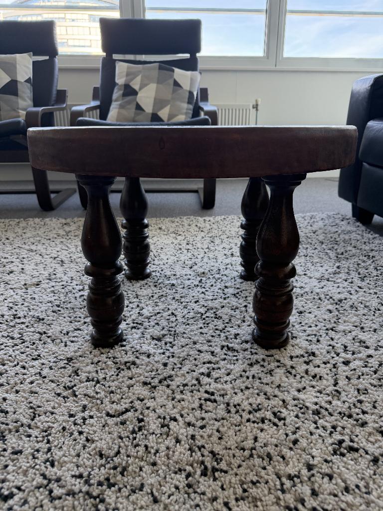 Unieke vintage tafel set Imperex Aztec stijl 4 stuks, Ophalen, Minder dan 55 cm, Gebruikt, .