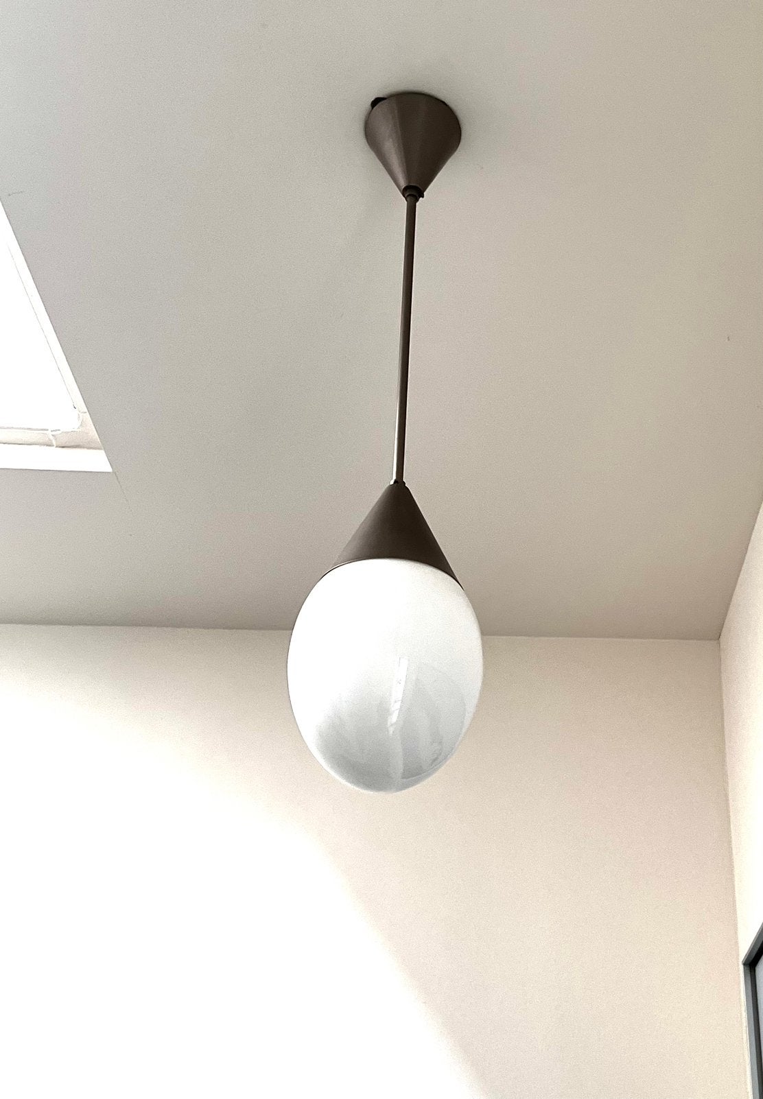 Gispen Art Deco druppel, Ophalen, Gebruikt, 50 tot 75 cm, Art deco