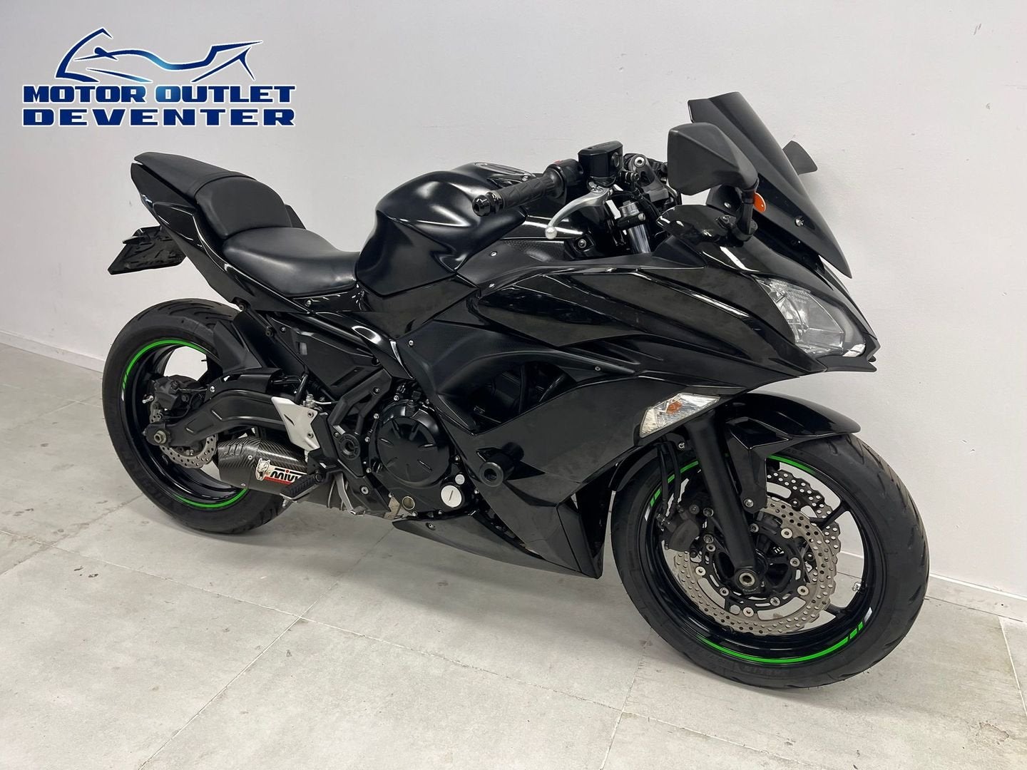 Matzwarter KAWASAKI NINJA 650 ABS (bj 2017)VOL VERMOGEN!!, 2 cilinders, 649 cc, Bedrijf, Onbekend