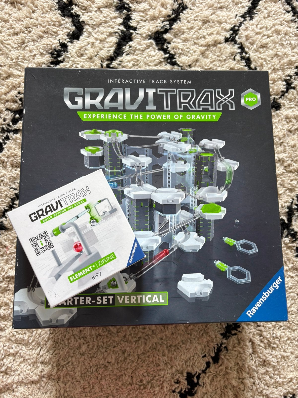 Gravitrax starter-set vertikaal en zipline, Ophalen of Verzenden, Zo goed als nieuw