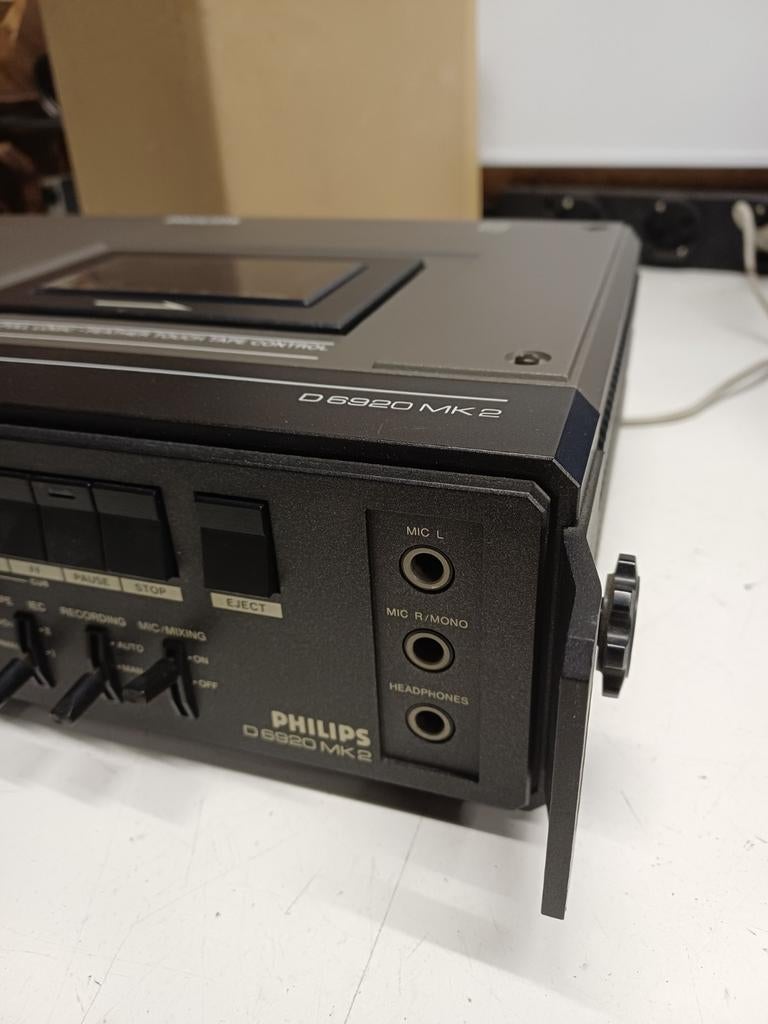 Philips D6920 MK2 Portable Stereo Cassette Recorder, Ophalen of Verzenden