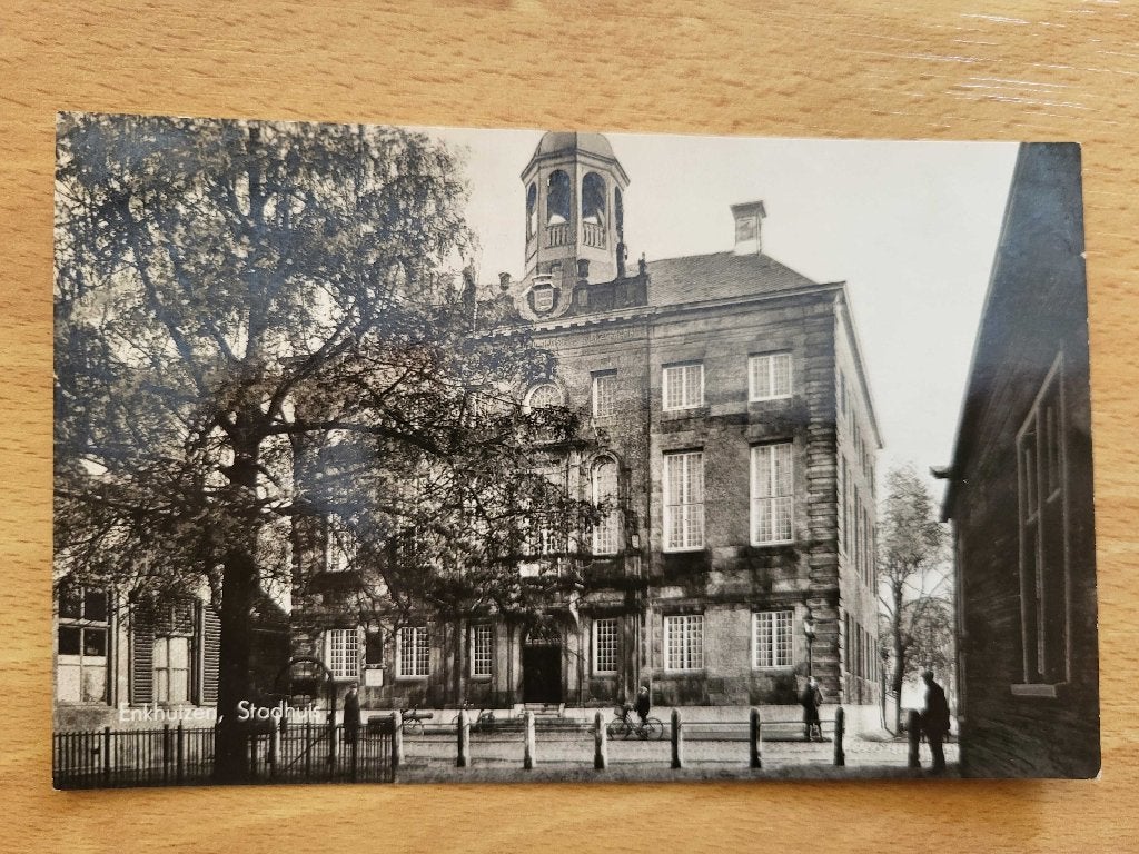 ansicht ENKHUIZEN Stadhuis, Ophalen of Verzenden, Voor 1920, Noord-Holland