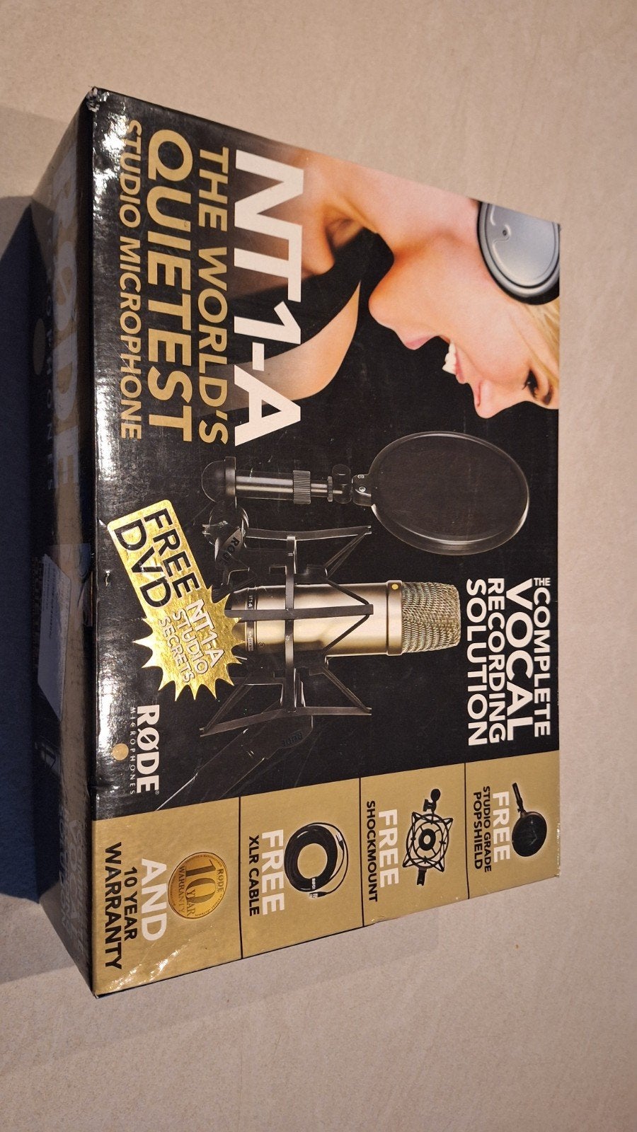 Rode NT1-A Studiomicrofoon - Complete Vocal Recording Set, Muziek en Instrumenten, Microfoons, Ophalen of Verzenden