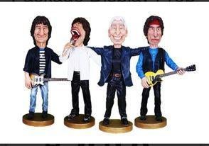 4 grote rolling Stones decoratie beelden mancave gameroom, Ophalen, Zo goed als nieuw, Mens