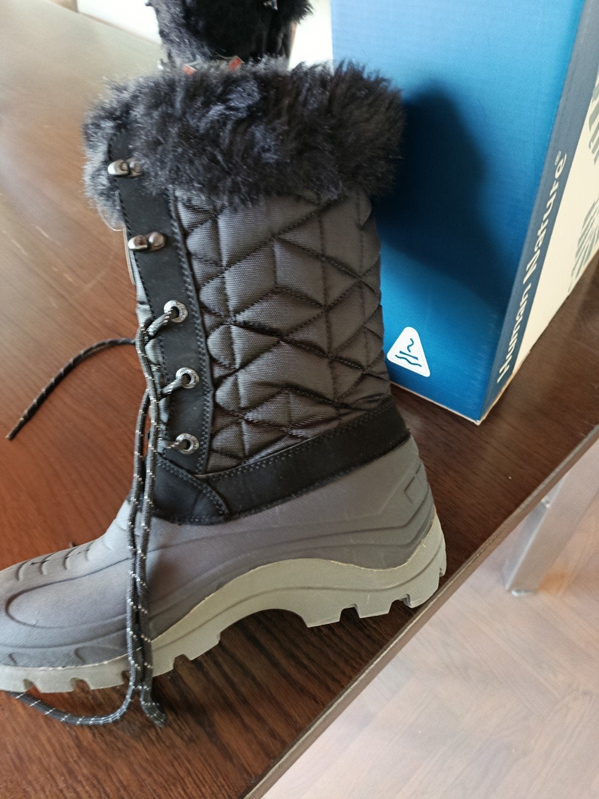 Human Nature Arctic Snowboots - Maat 39/40 - Zwart, Human Nature, Ophalen of Verzenden, Nieuw